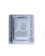 Ręcznik do rąk Monogram Opus 50x100cm szary / Officine Monogram