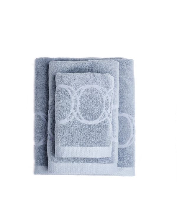 Ręcznik do rąk Monogram Opus 50x100cm szary / Officine Monogram