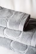 Ręcznik do rąk Monogram Opus 50x100cm szary / Officine Monogram