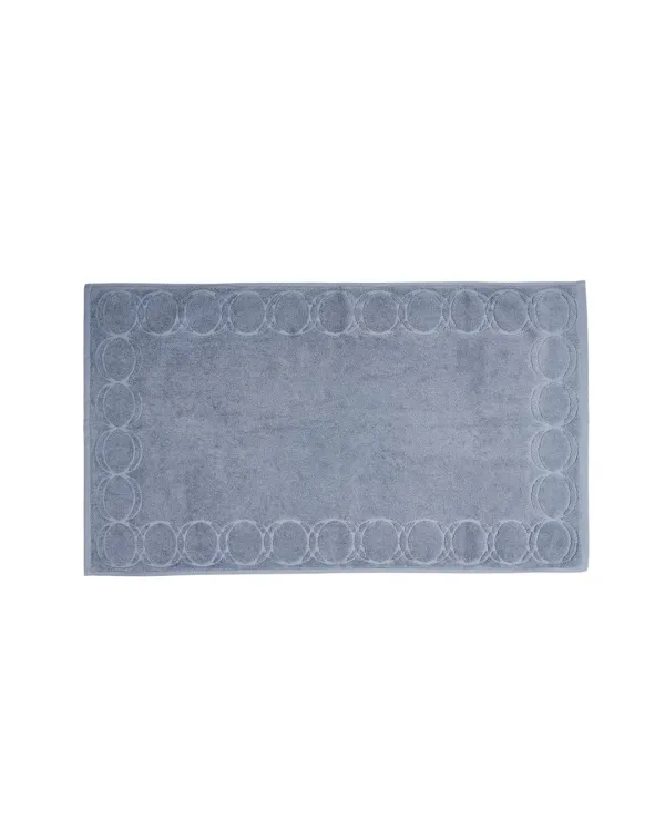 Dywanik łazienkowy Monogram Opus 60x100cm szary / Officine Monogram
