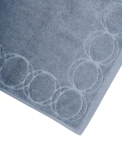 Dywanik łazienkowy Monogram Opus 60x100cm szary / Officine Monogram