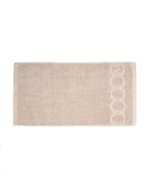 Ręcznik do rąk Monogram Opus 50x100cm beżowy / Officine Monogram
