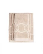 Ręcznik do rąk Monogram Opus 50x100cm beżowy / Officine Monogram