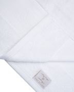 Ręcznik kąpielowy Monogram Linea100x160cm biały / Officine Monogram