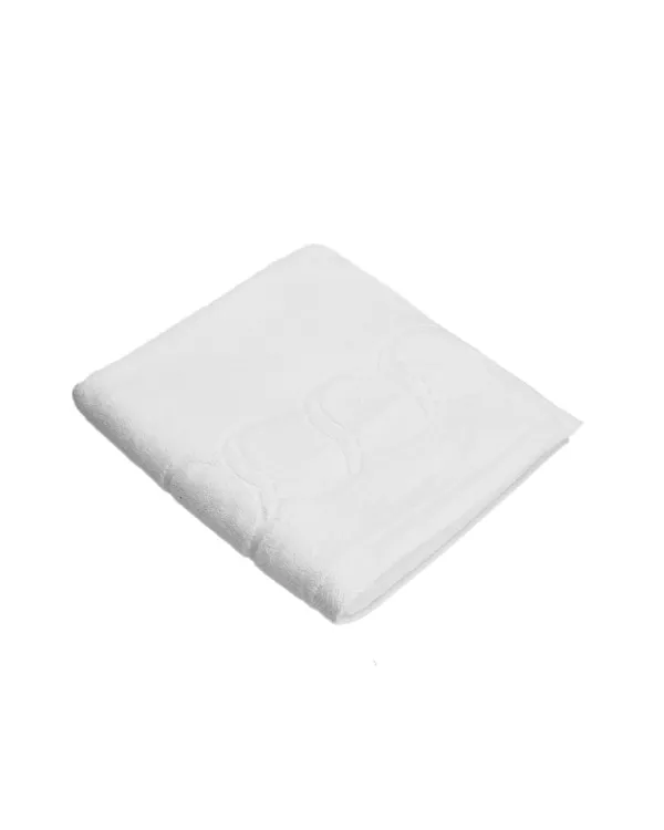 Ręcznik kąpielowy Monogram Opus 100x160cm biały / Officine Monogram