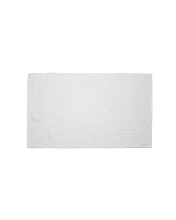 Dywanik łazienkowy Monogram Opus 60x100cm biały / Officine Monogram