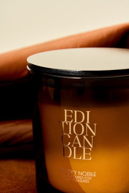 Świeca zapachowa 340g. Whisky Nobile / Edition Fragrances