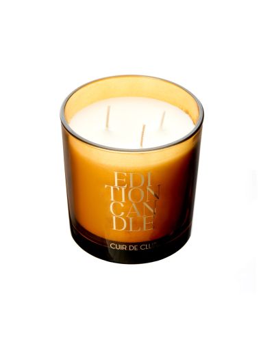 Świeca zapachowa 340g. Cuir de Club / Edition Fragrances