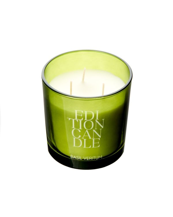 Świeca zapachowa 340gr Basil Veritum / Edition Fragrances