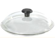 Pokrywka szklana 17cm z żeliwnym uchwytem / Skeppshult