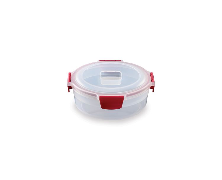 Zestaw 4 pojemników 1l okrągłych Nest Lock / Joseph Joseph