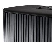 Kosz na pranie 90l bambus czarny Tota Trio Luxe / Joseph Joseph