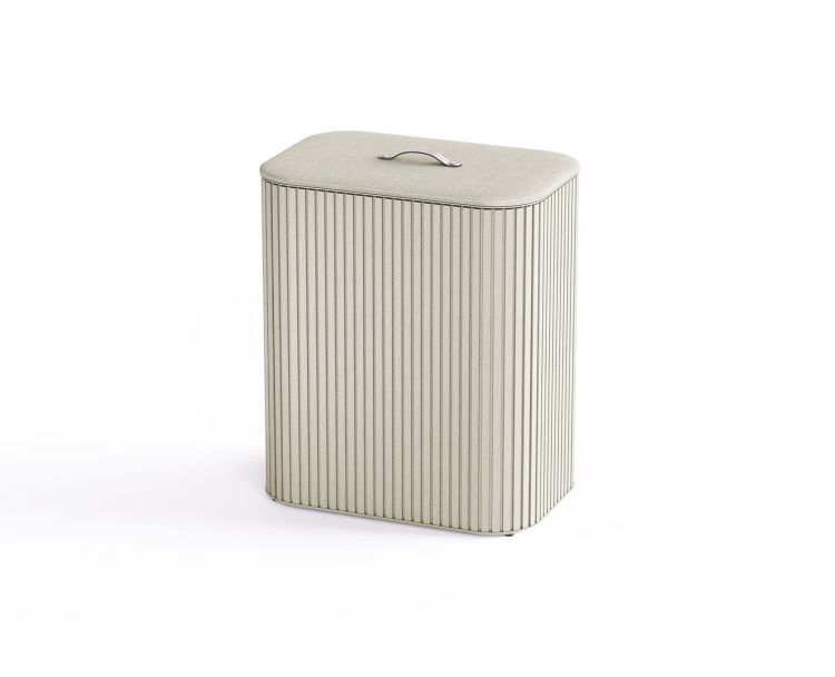 Kosz na pranie 90l bambus beż Tota Trio Luxe / Joseph Joseph