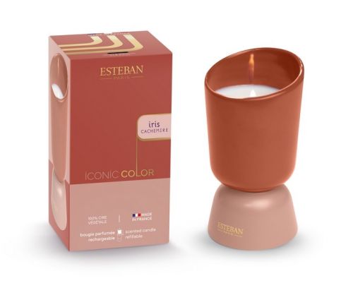 Świeca zapachowa 220g Iris Cachemire IconicColo / Esteban