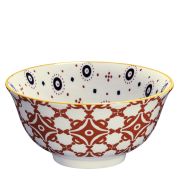 Miseczka Cilio Amici, porcelana, śred. 15,5 cm, 0,5 l, kafelki
