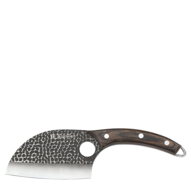 Nóż szefa kuchni w pokrowcu Zassenhaus Keeper, 12 cm, stal/drewno pakka