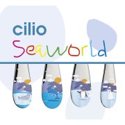Sztućce dla dzieci Cilio Seaworld, 4 el.