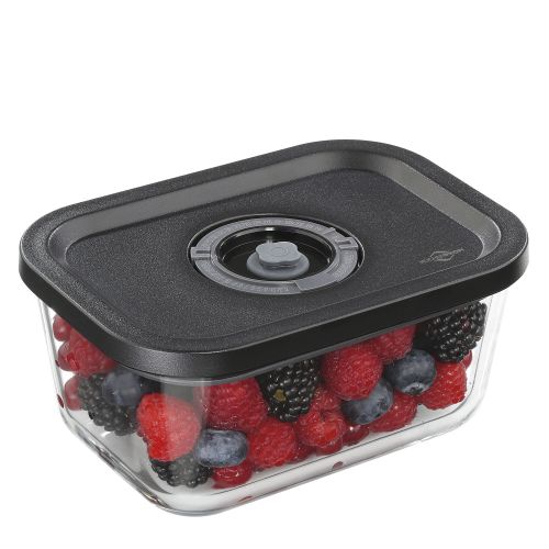 Pojemnik próżniowy z datownikiem Kuchenprofi Easyfresh, szkło borokrzemowe/tworzywo sztuczne, 0,8 l, 17 x 12 x 8 cm