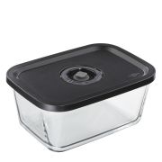Pojemnik próżniowy z datownikiem Kuchenprofi Easyfresh, szkło borokrzemowe/tworzywo sztuczne, 1,4 l, 20 x 14 x 9 cm