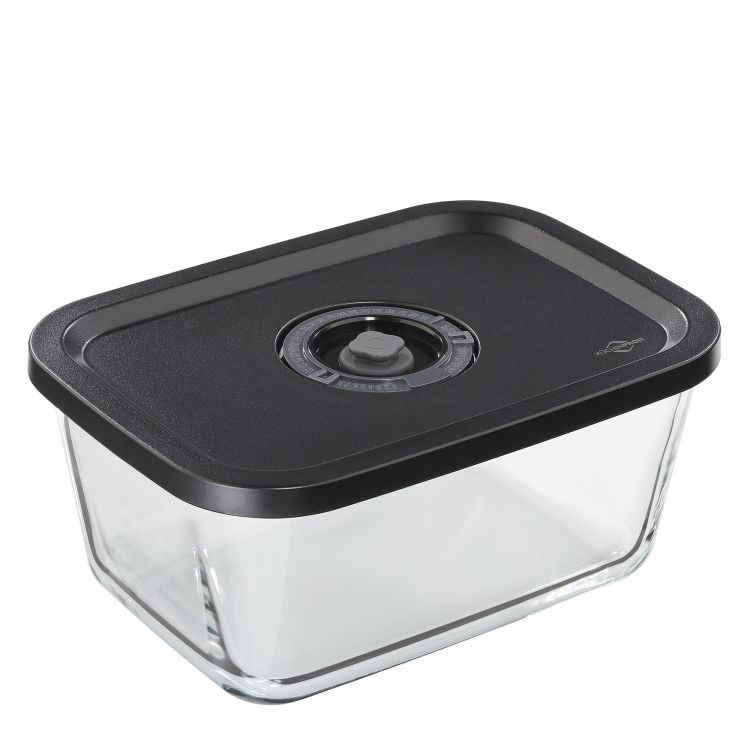 Pojemnik próżniowy z datownikiem Kuchenprofi Easyfresh, szkło borokrzemowe/tworzywo sztuczne, 1,4 l, 20 x 14 x 9 cm