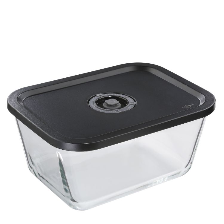 Pojemnik próżniowy z datownikiem Kuchenprofi Easyfresh, szkło borokrzemowe/tworzywo sztuczne, 2,7 l, 24 x 18 x 11,5 cm