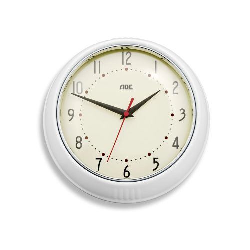 Zegar ścienny ADE Retro, metal, śred. 24 cm