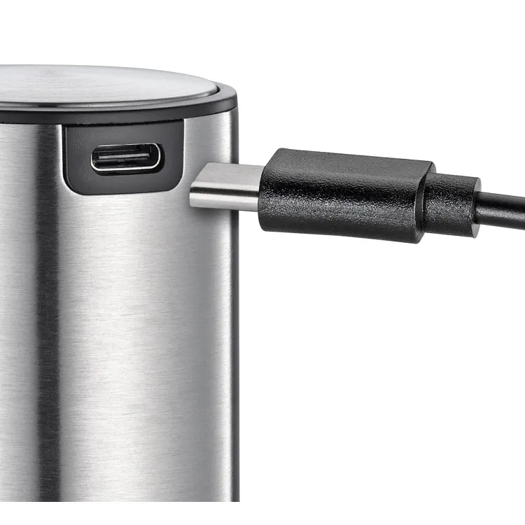 Korkociąg elektryczny ładowany przez USB Cilio Brunello, stal nierdzewna, śred. 5 x 21 cm