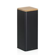 Pojemnik kuchenny Kela Kiril, metal/bambus, 3,0 l, 11,5 x 11,5 x 28,5 cm