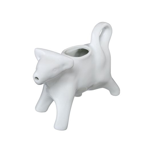 Mlecznik w kształcie krówki Cilio, porcelana, 125 ml, 15,5 x 4,5 x 8,5 cm