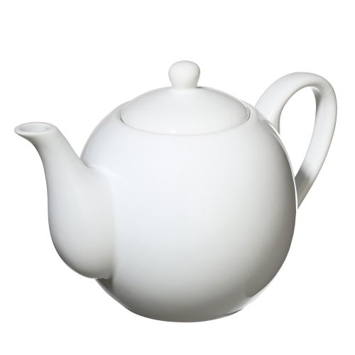 Dzbanek Cilio, porcelana, 1,5 l, śred. 15 x 16 cm, biały