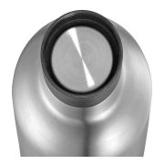 Butelka termiczna Cilio Deluxe, stal nierdzewna, 0,45 l, śred. 7 x 23 cm, metaliczna