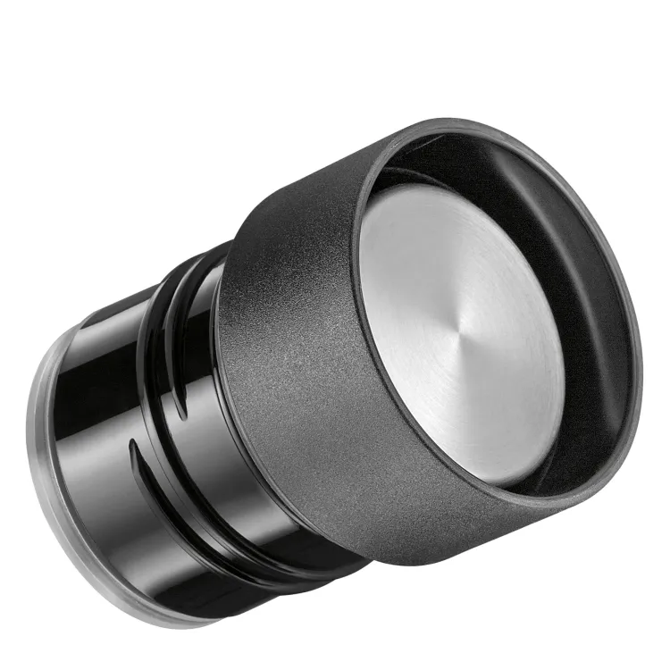 Butelka termiczna Cilio Deluxe, stal nierdzewna, 0,45 l, śred. 7 x 23 cm, metaliczna