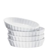 Zestaw do creme brulee Kuchenprofi Eco, 5 el., palnik + 4 porcelanowe miseczki