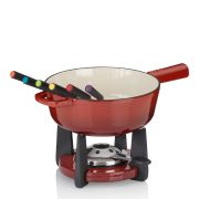 Zestaw do fondue serowego Kela Calido, dla 6 os., żeliwo, 1,8 l, śred. 20 x 17,5 cm