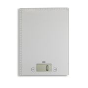 Elektroniczna waga biurowa z miarką ADE, do 20 kg, 21 x 29,7 cm, metaliczna