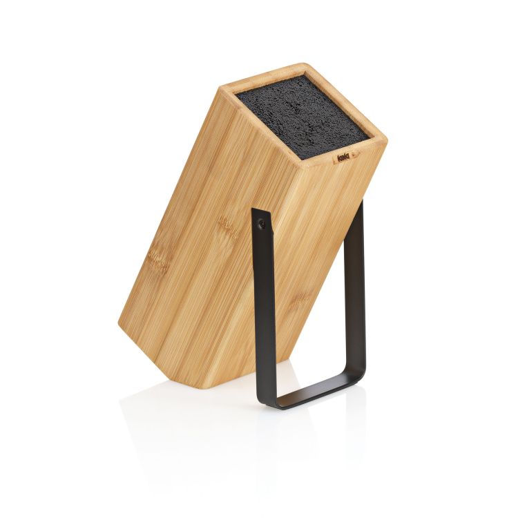 Blok na noże Kela Kiril, bambus, 20 x 10 x 24 cm