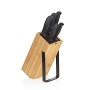 Blok na noże Kela Kiril, bambus, 20 x 10 x 24 cm