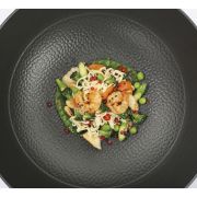 Wok żeliwny z powłoką nieprzywierającą Kuchenprofi Country, śred. 28 cm, czarny