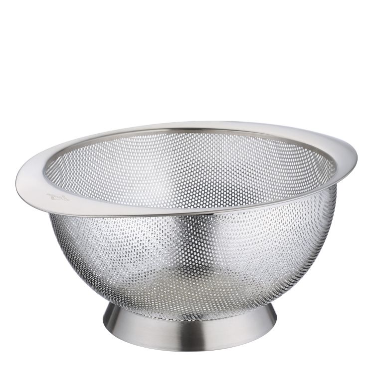 Stalowy durszlak z nóżką Kuchenprofi Deluxe, śred. 26 cm
