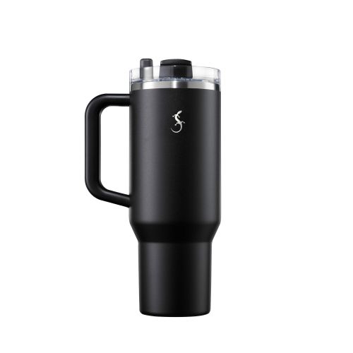 Kubek termiczny Lurch Big Cup, stal nierdzewna, 1,2 l, czarny
