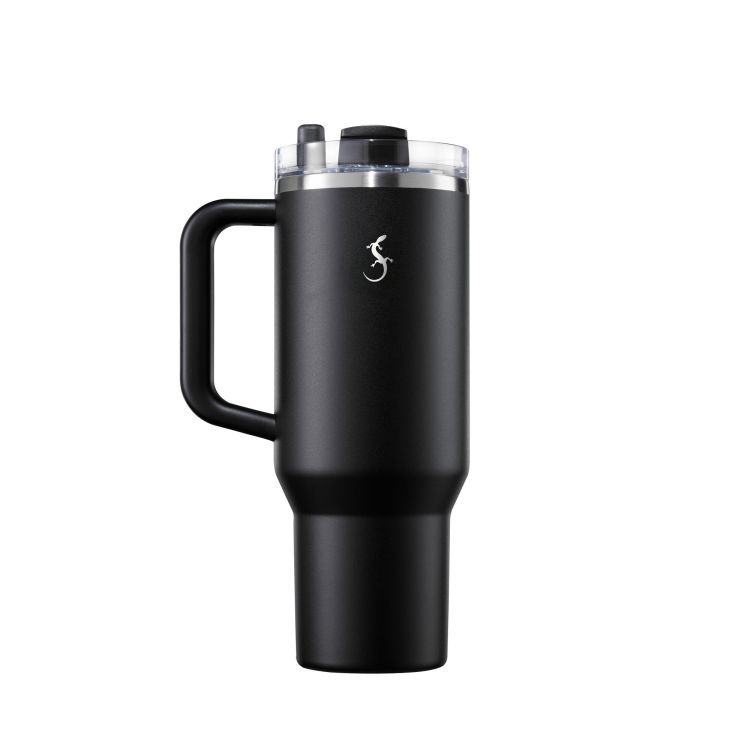 Kubek termiczny Lurch Big Cup, stal nierdzewna, 1,2 l, czarny