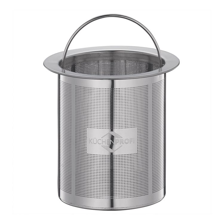 Dzbanek do herbaty z zaparzaczem Kuchenprofi Assam, szkło borokrzemowe/stal nierdzewna, 0,6 l
