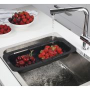 Sitko do zlewu Kuchenprofi, rozsuwane, od 34 do 47,5 cm