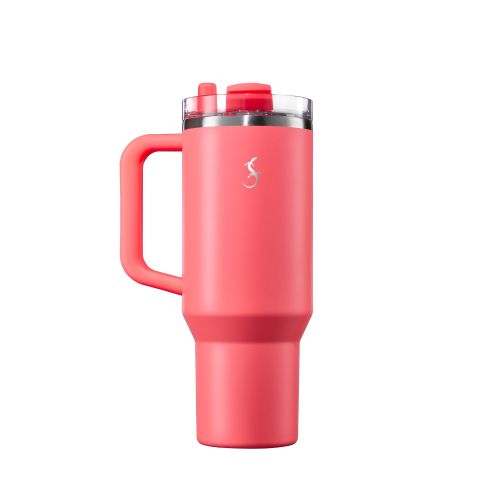 Kubek termiczny Lurch Big Cup, stal nierdzewna, 1,2 l, różowy