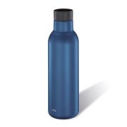 Butelka termiczna Cilio Deluxe, stal nierdzewna, 0,45 l, śred. 7 x 23 cm, niebieska matowa