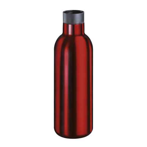 Butelka termiczna Cilio Deluxe, stal nierdzewna, 0,65 l, śred. 8 x 24,5 cm, czerwona