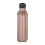 Butelka termiczna Cilio Deluxe, stal nierdzewna, 0,45 l, śred. 7 x 23 cm, różowe złoto