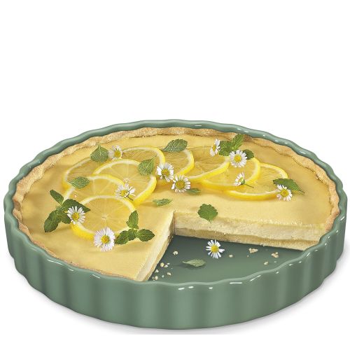 Forma do tarty Kuchenprofi Porto, ceramika, 27 cm, zielona