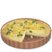Forma do tarty Kuchenprofi Porto, ceramika, 27 cm, koralowa
