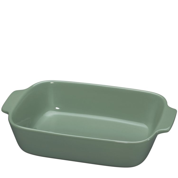Ceramiczna brytfanna Kuchenprofi Porto, 30 x 19 x 6,5 cm, zielona